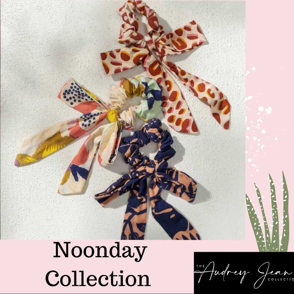 Noonday Collection Breezy Bow Scrunchies